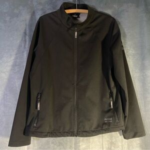 Rukka Soft Shell Black Jacket Women’s Size 46 XXL Weather Resistant Streetwear